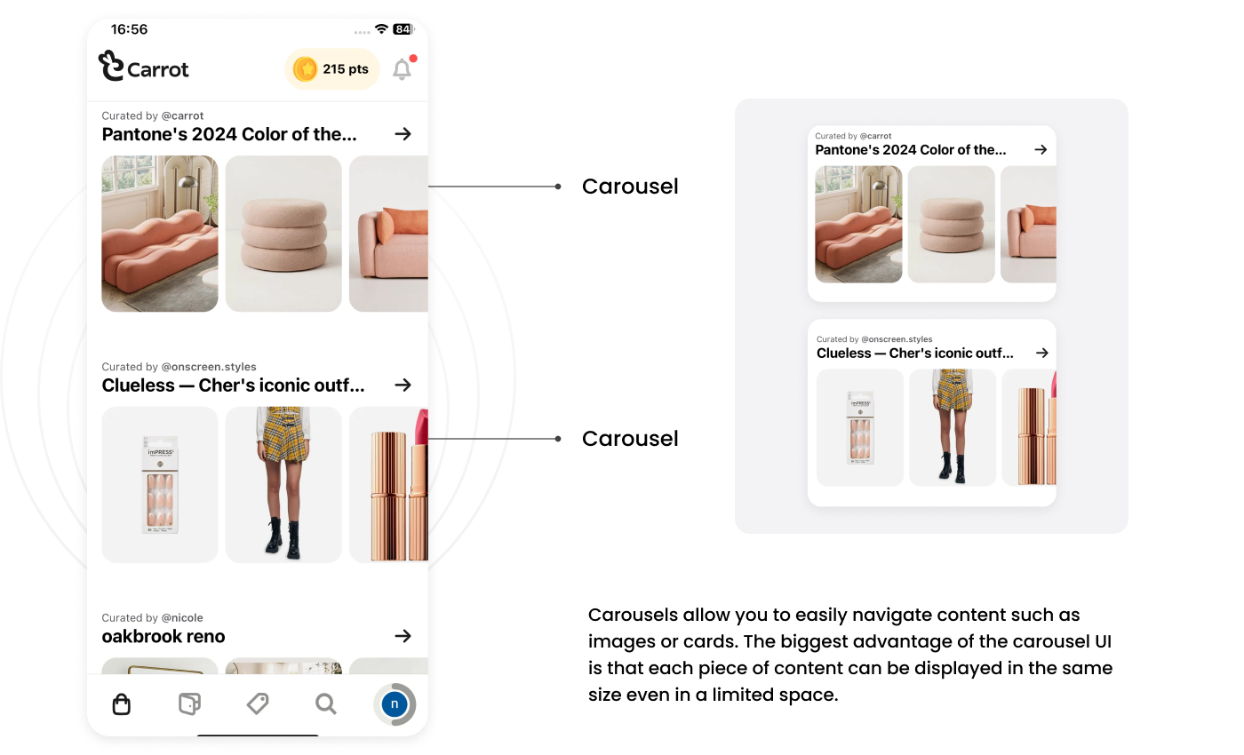 Dnas - UX/UI Design References